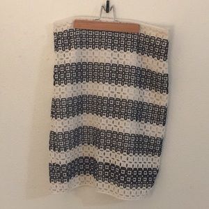 Black and white skirt